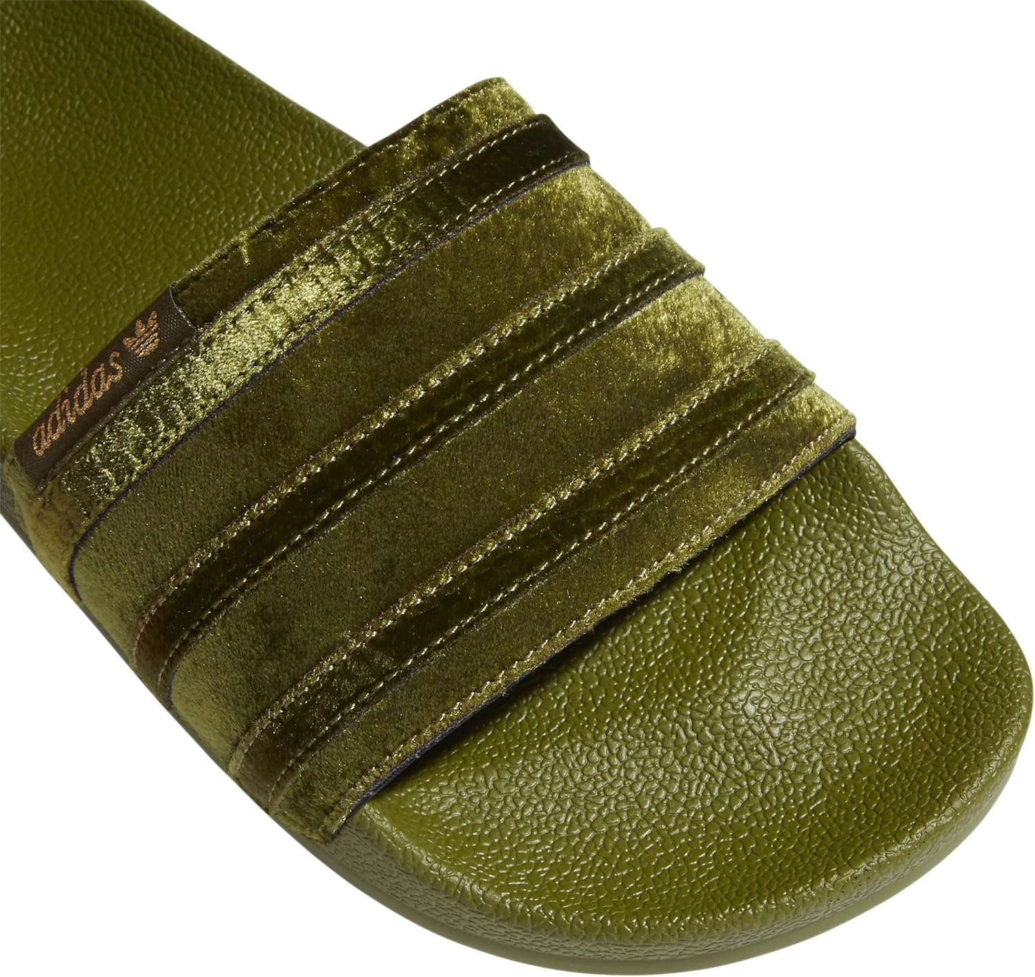 image:imageadidas Unisex Adult Adilette Aqua Slide SandalOrbit GreenOrbit GreenGold Metallic