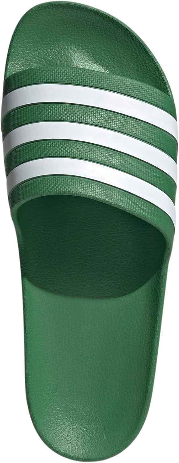 image:imageadidas Unisex Adult Adilette Aqua Slide SandalPreloved GreenWhitePreloved Green
