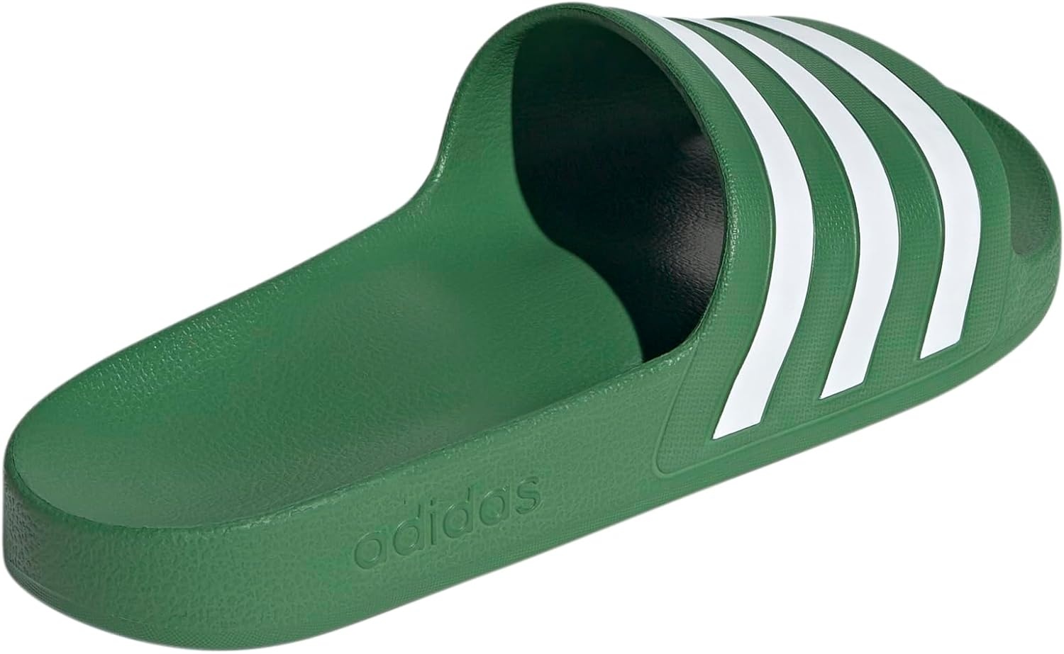 image:imageadidas Unisex Adult Adilette Aqua Slide SandalPreloved GreenWhitePreloved Green