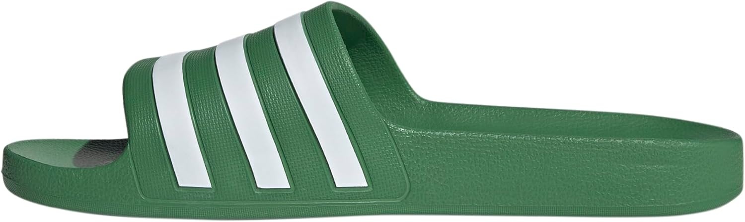 image:imageadidas Unisex Adult Adilette Aqua Slide SandalPreloved GreenWhitePreloved Green