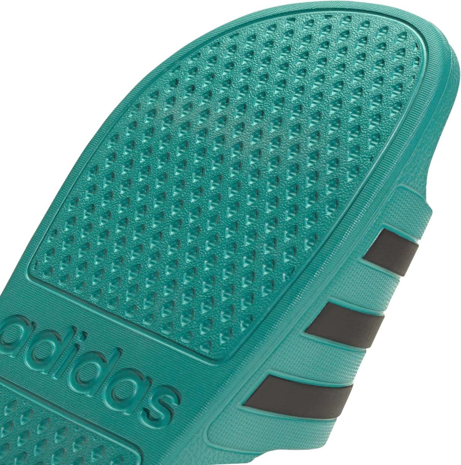 image:imageadidas Unisex Adult Adilette Aqua Slide SandalPure TealBlackPure Teal