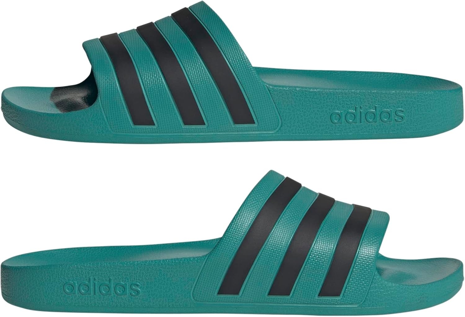 image:imageadidas Unisex Adult Adilette Aqua Slide SandalPure TealBlackPure Teal