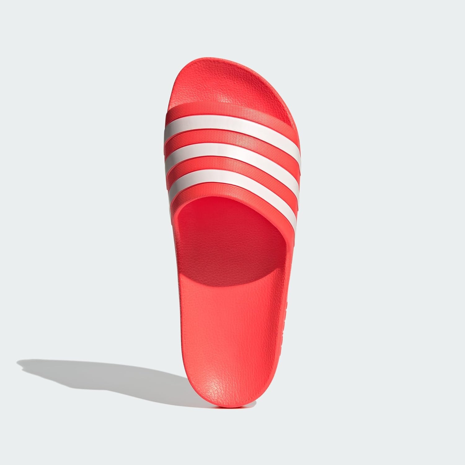 image:imageadidas Unisex Adult Adilette Aqua Slide SandalSolar RedWhiteSolar Red