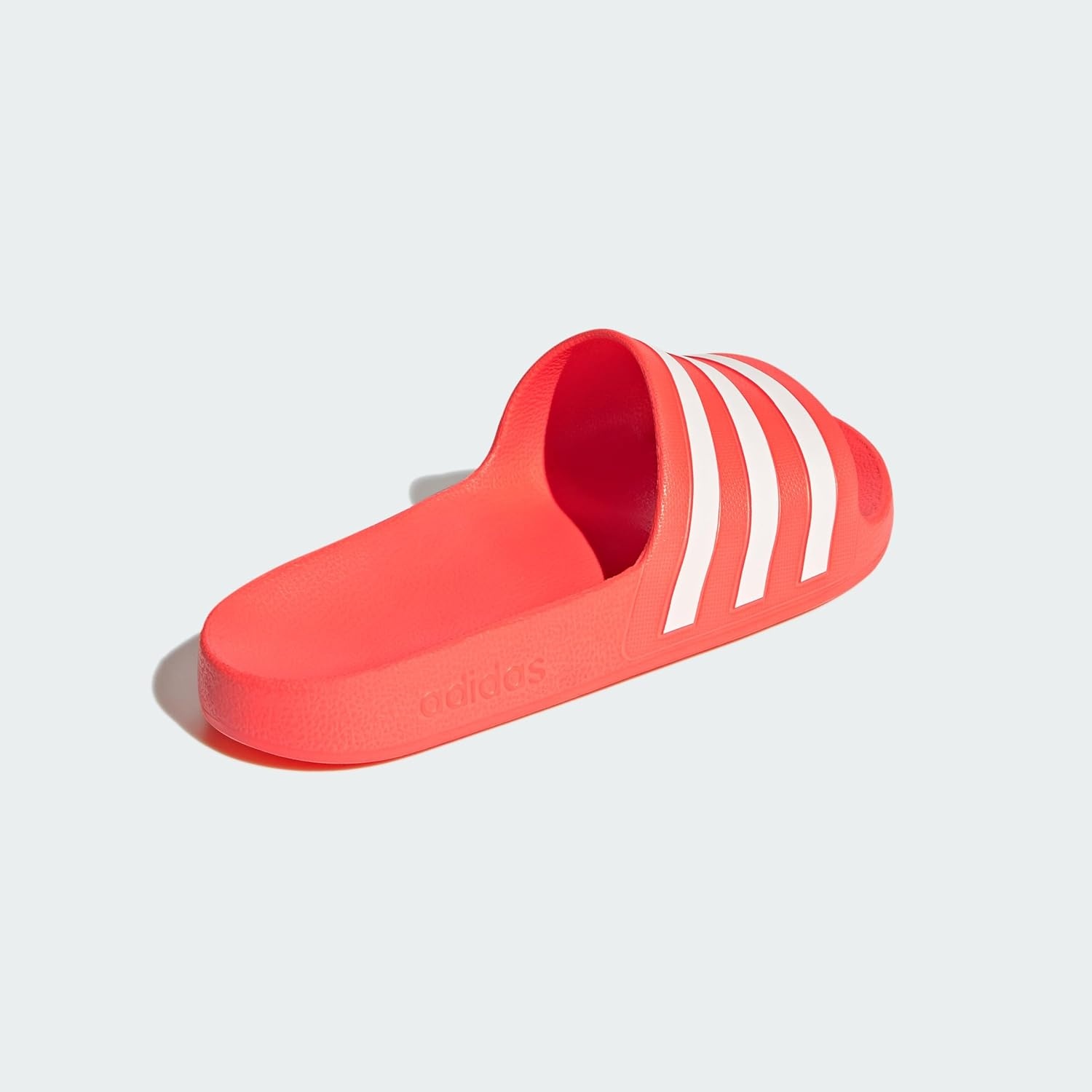 image:imageadidas Unisex Adult Adilette Aqua Slide SandalSolar RedWhiteSolar Red
