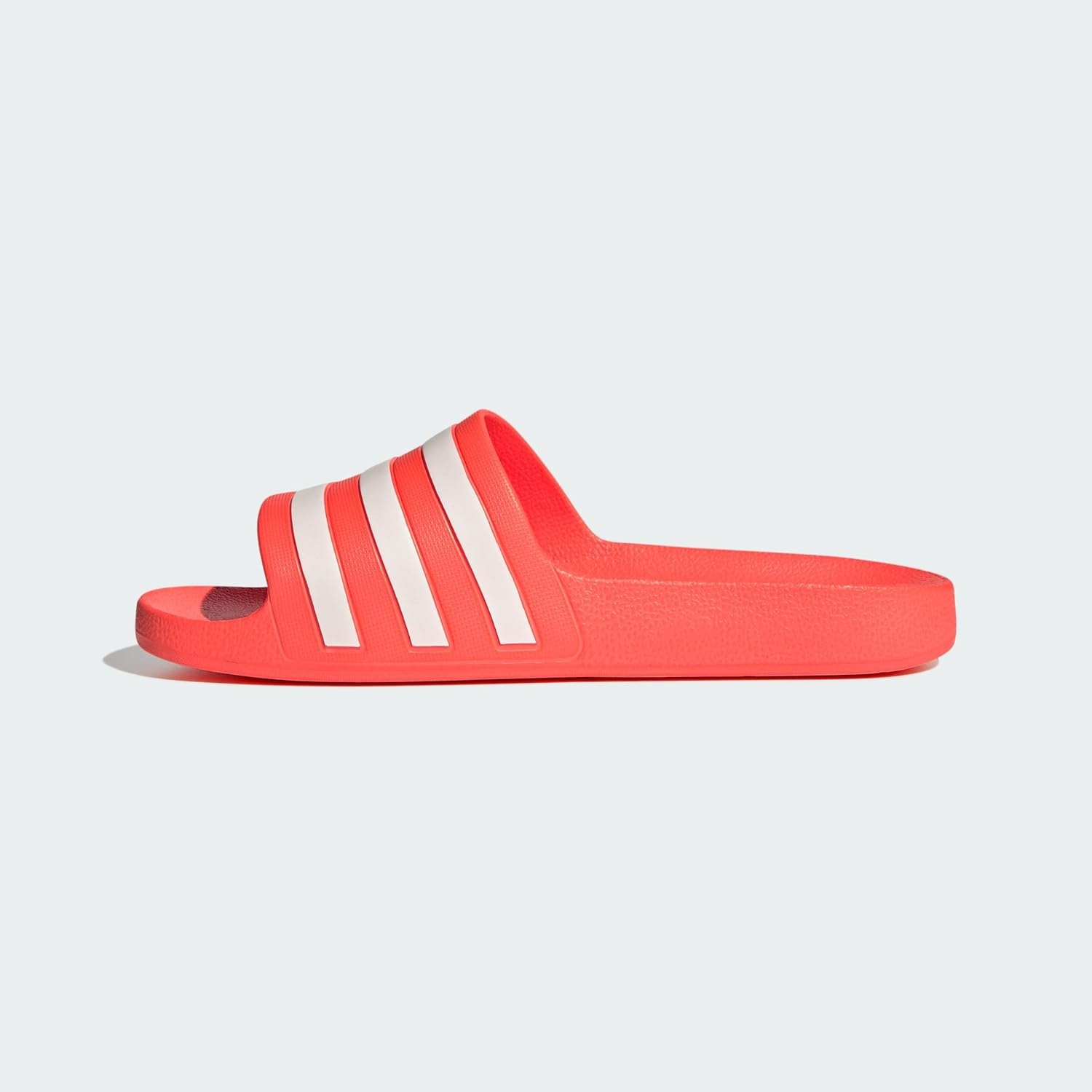image:imageadidas Unisex Adult Adilette Aqua Slide SandalSolar RedWhiteSolar Red