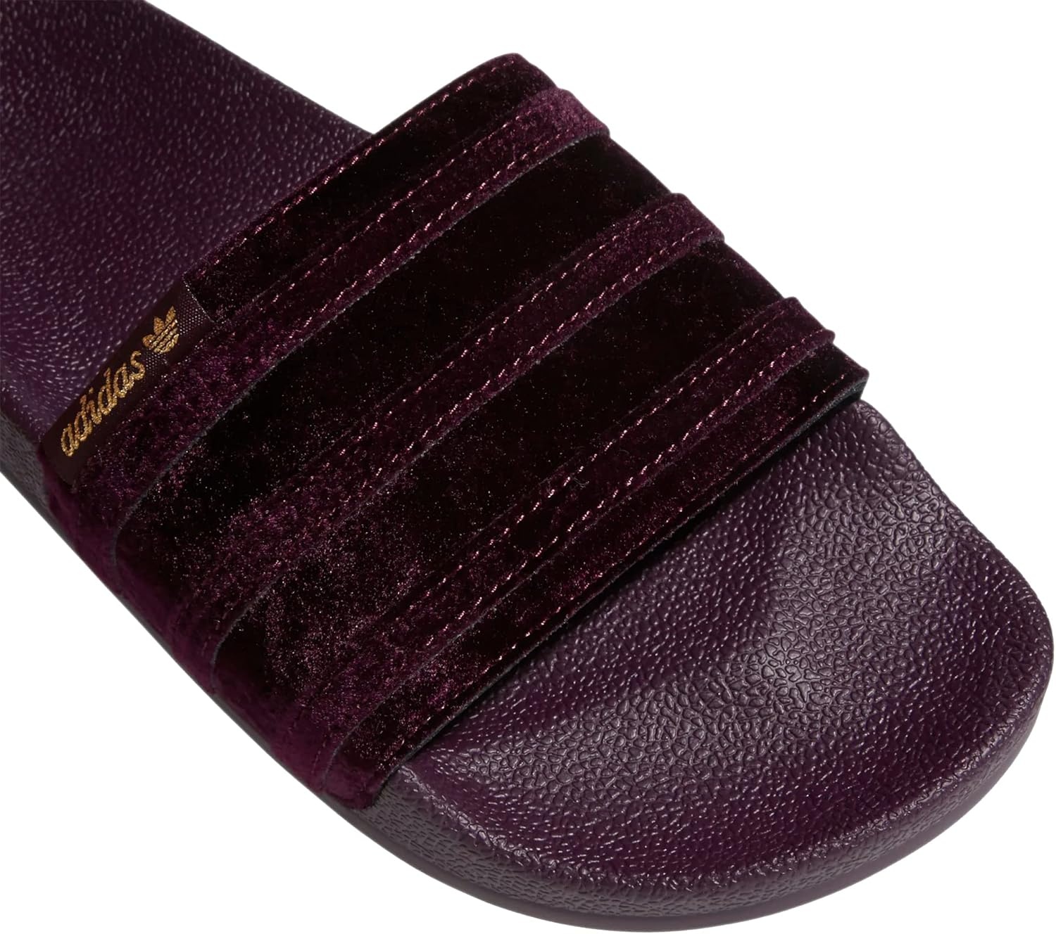 image:imageadidas Unisex Adult Adilette Aqua Slide SandalVictory CrimsonVictory CrimsonGold Metallic