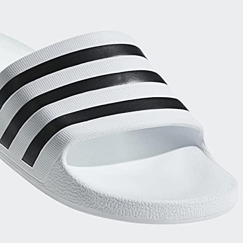 image:imageadidas Unisex Adult Adilette Aqua Slide SandalWhiteCore BlackWhite