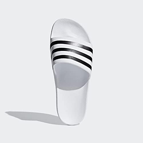 image:imageadidas Unisex Adult Adilette Aqua Slide SandalWhiteCore BlackWhite