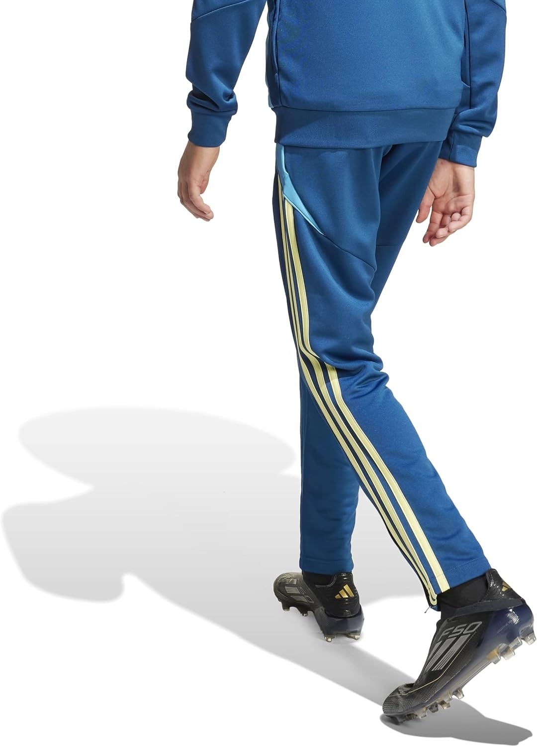 image:imageadidas Unisex Kids Tiro 24 Training PantsLegend MarinePearl Citrine