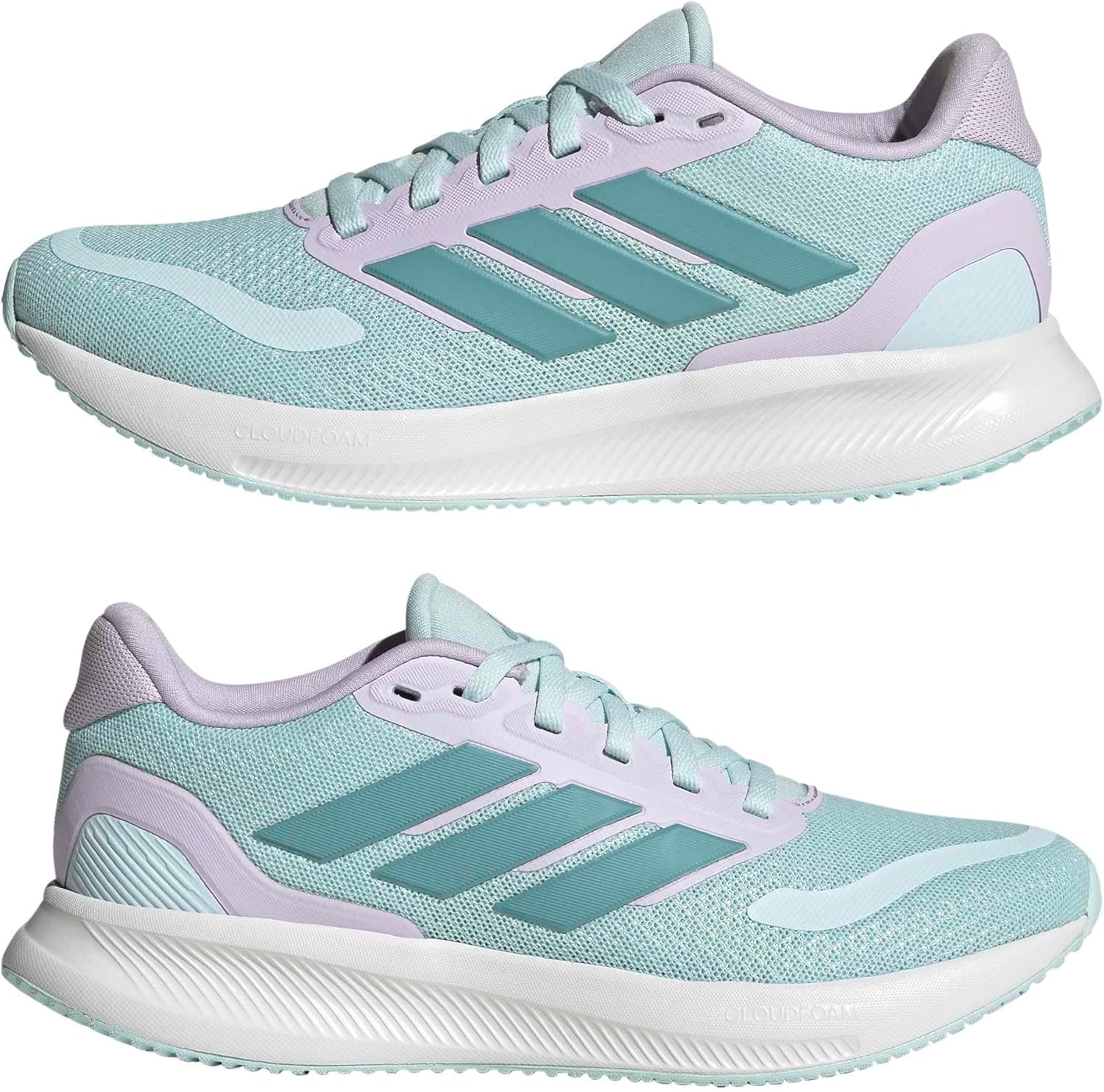 image:imageadidas UnisexChild Run Falcon 5Halo MintMint TonIce Lavender