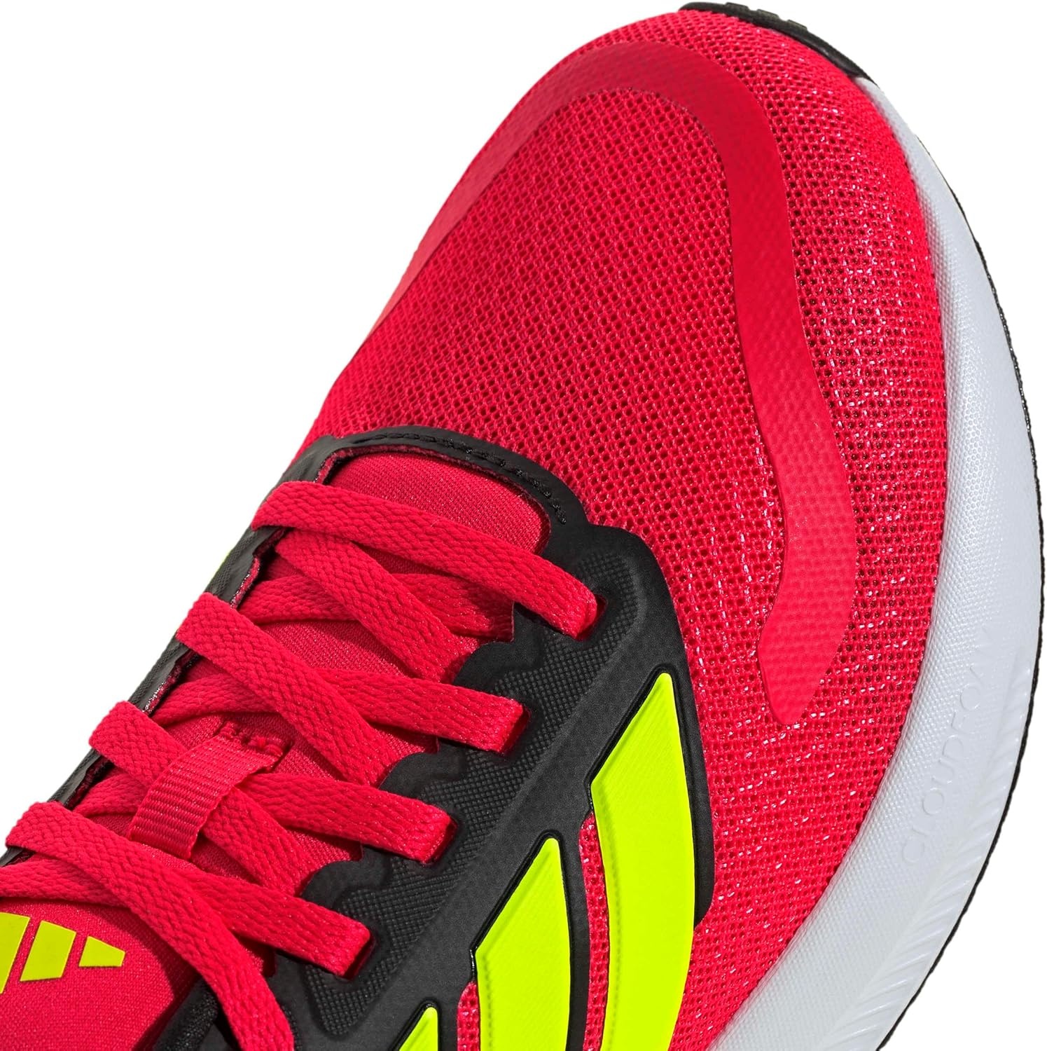image:imageadidas UnisexChild Run Falcon 5Lucid RedLucid LemonBlack