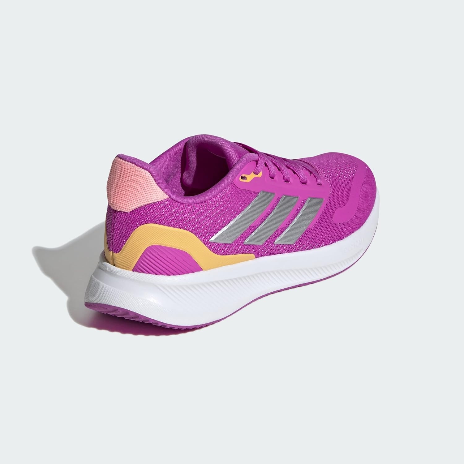 image:imageadidas UnisexChild Run Falcon 5Purple BurstSilver MetallicSemi Spark