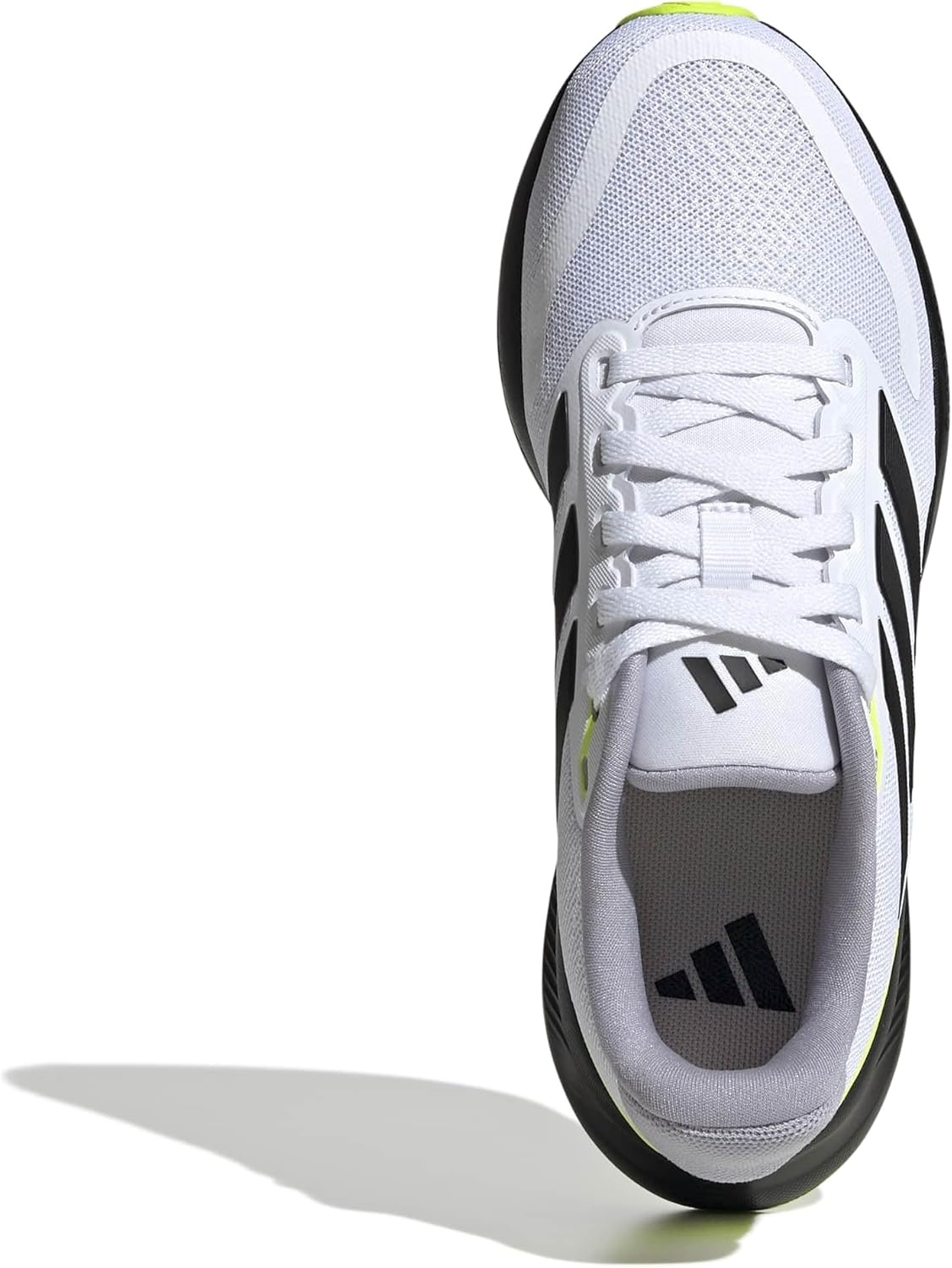 image:imageadidas UnisexChild Run Falcon 5WhiteBlackLucid Lemon