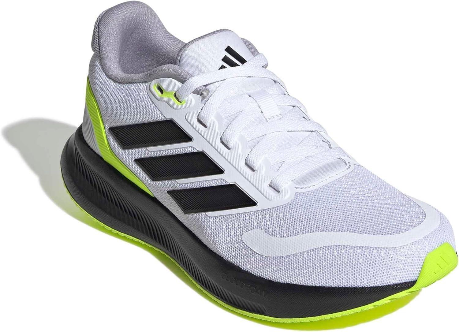 image:imageadidas UnisexChild Run Falcon 5WhiteBlackLucid Lemon