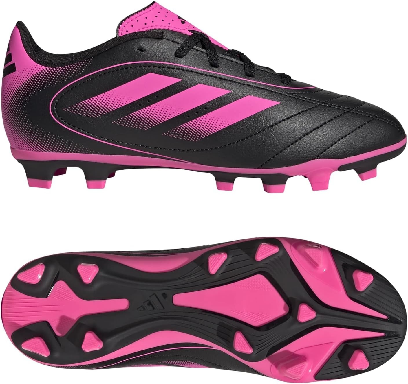 image:imageadidas UnisexKids Goletto IX FirmMulti GroundBlackLucid PinkBlack