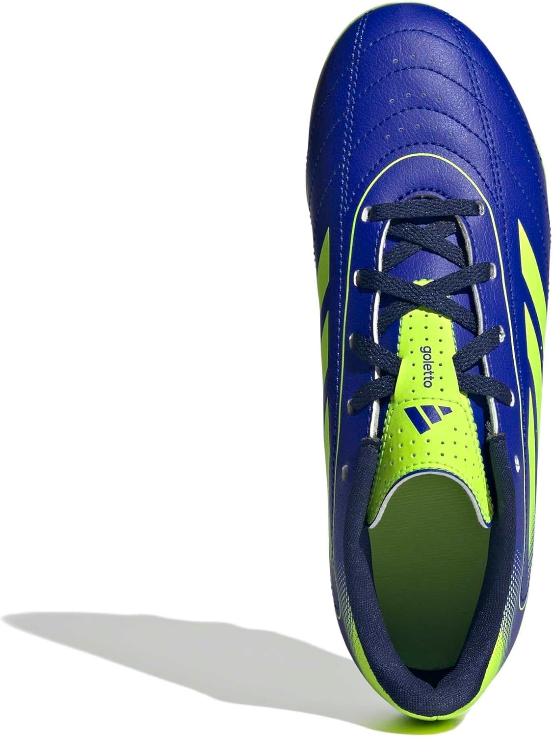 image:imageadidas UnisexKids Goletto IX FirmMulti GroundLucid BlueLucid LemonDark Blue