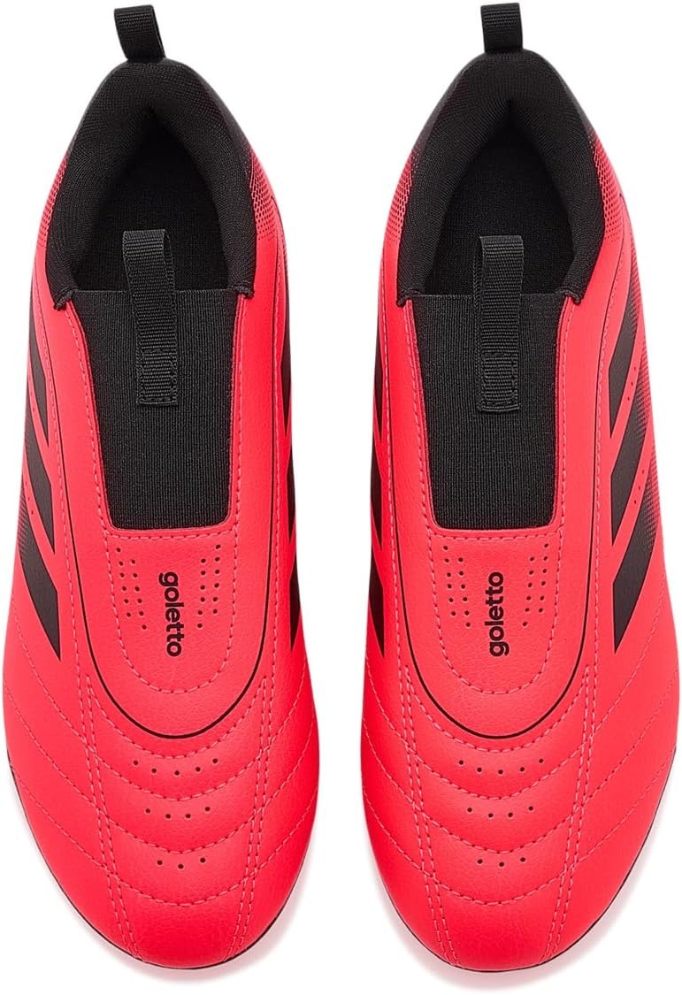 image:imageadidas UnisexKids Goletto IX Laceless FirmMulti GroundSolar TurboBlackBlack