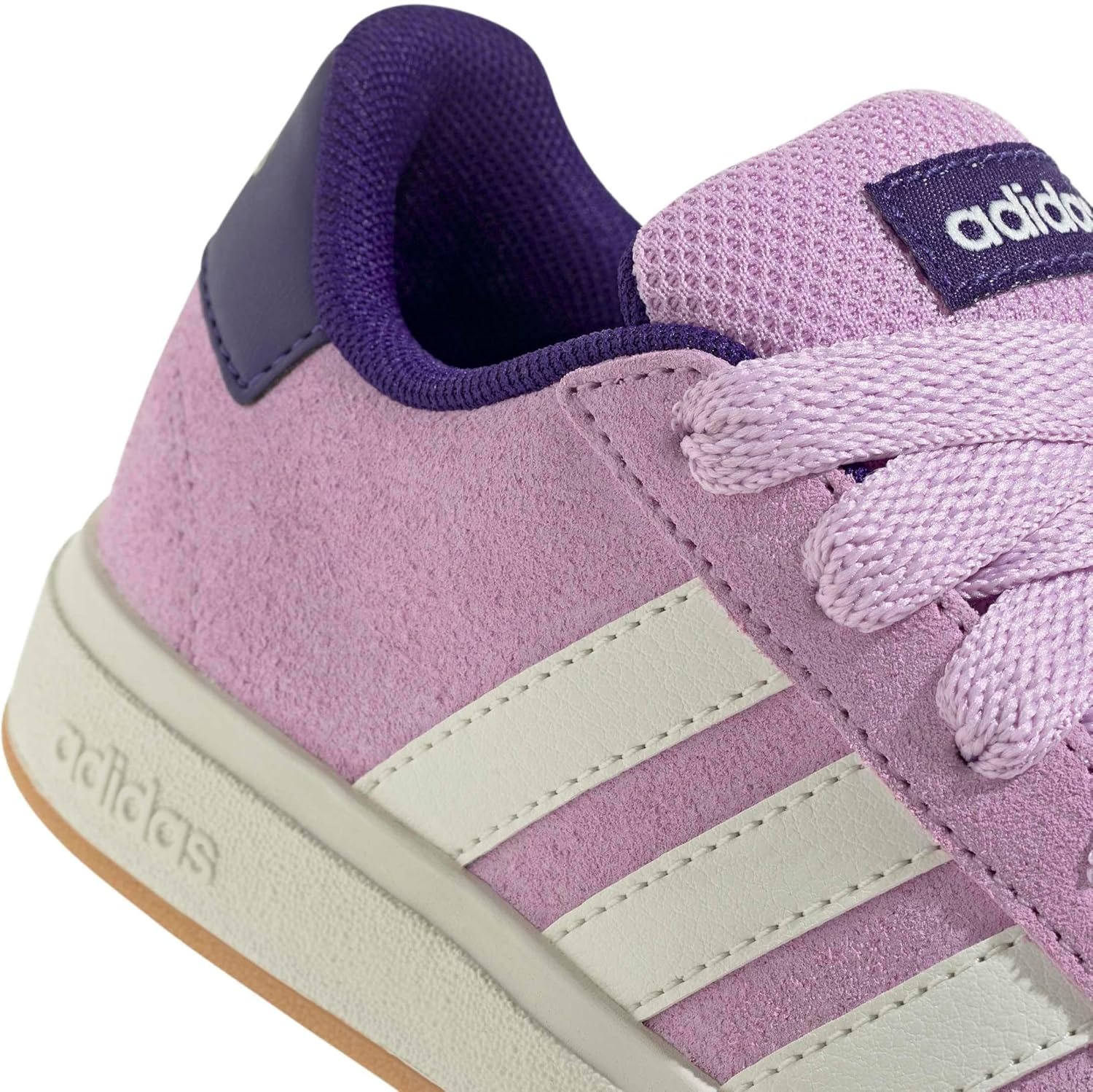 image:imageadidas UnisexKids Grand Court 00sBliss LilacWhiteCollegiate Purple