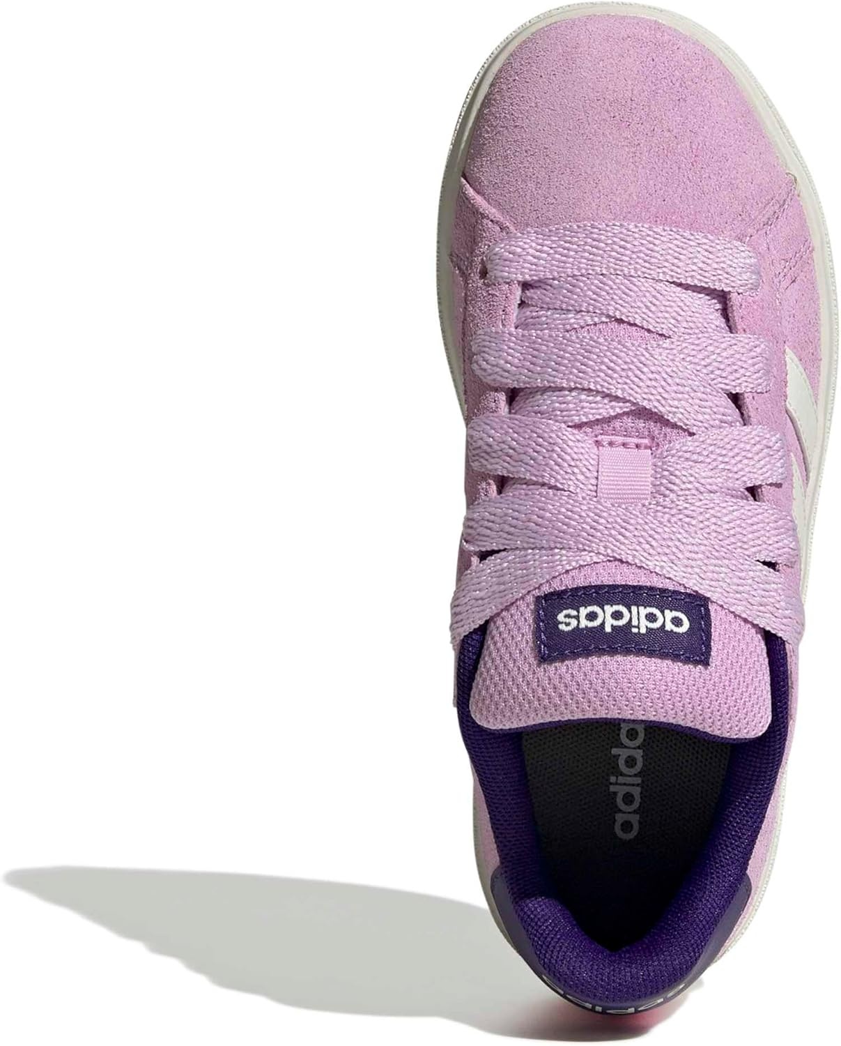 image:imageadidas UnisexKids Grand Court 00sBliss LilacWhiteCollegiate Purple