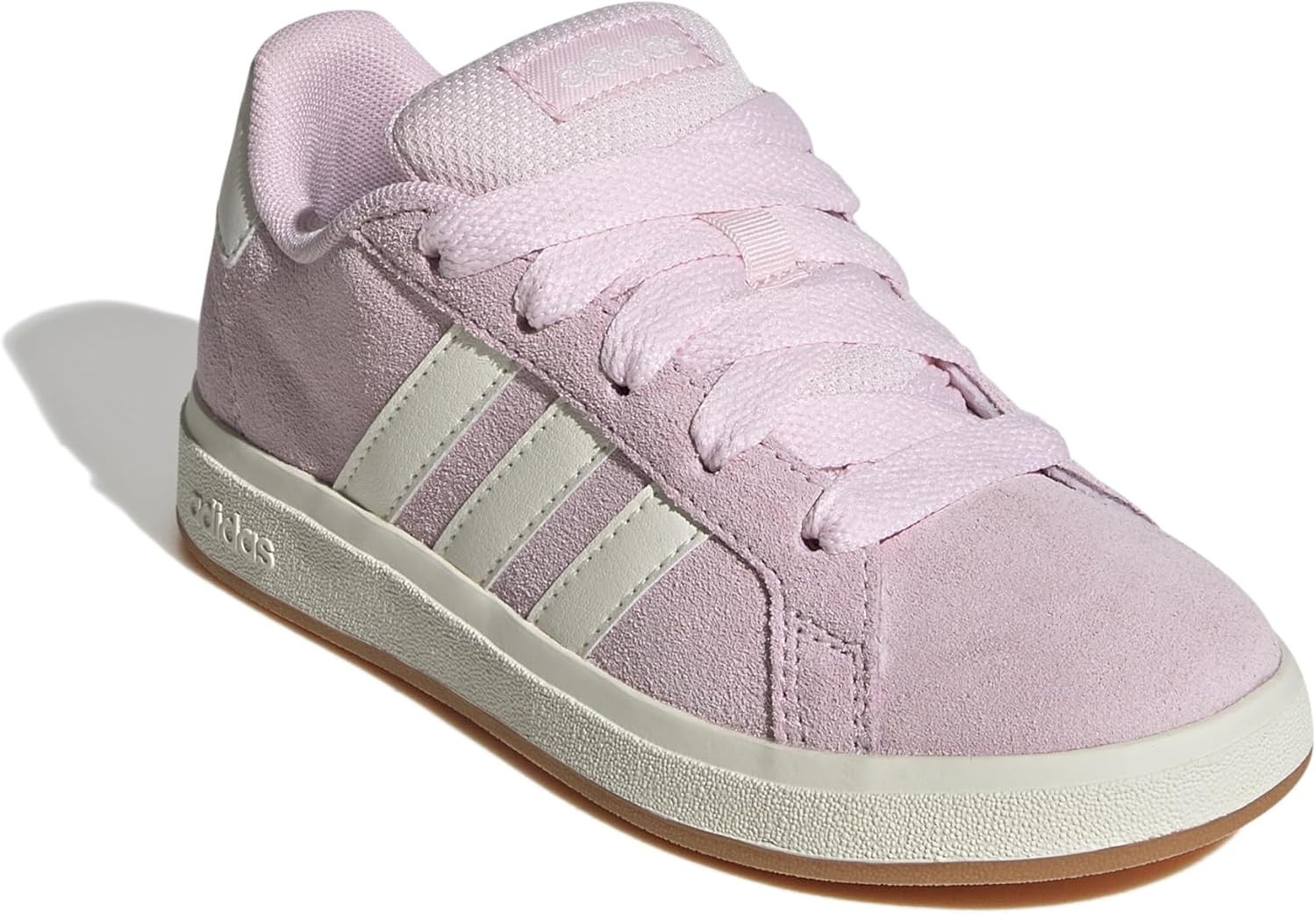 image:imageadidas UnisexKids Grand Court 00sClear PinkOff WhiteGum