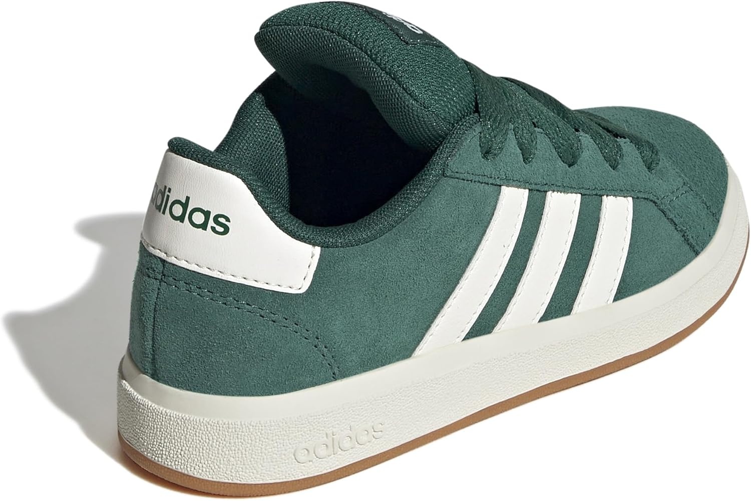 image:imageadidas UnisexKids Grand Court 00sCollegiate GreenOff WhiteGum