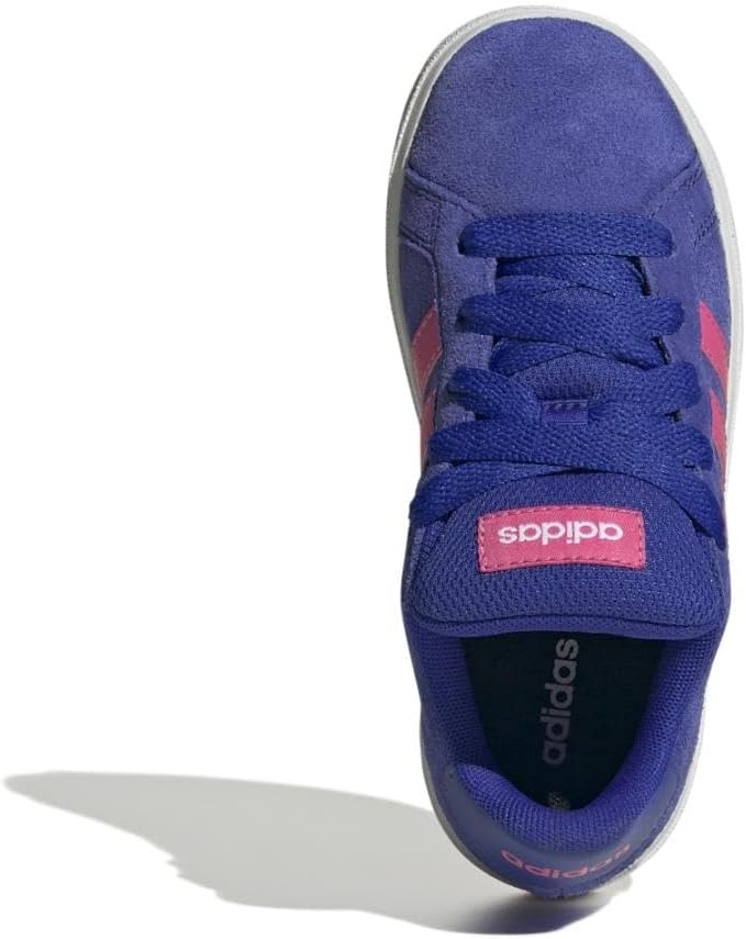 image:imageadidas UnisexKids Grand Court 00sLucid BluePulse MagentaWhite