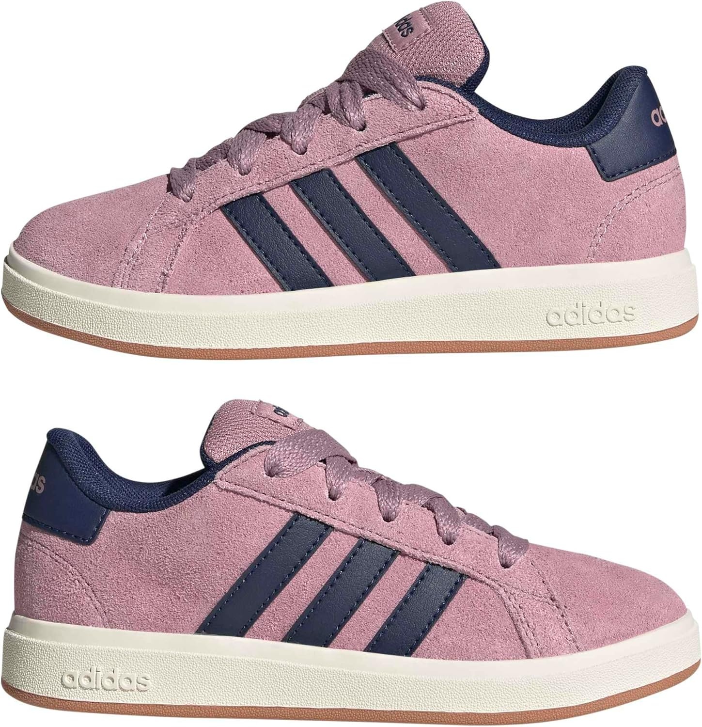 image:imageadidas UnisexKids Grand Court 00sMagic MauveNight IndigoMagic Mauve