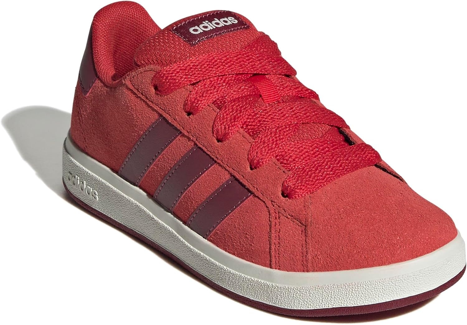 image:imageadidas UnisexKids Grand Court 00sOff WhiteWhiteBlack