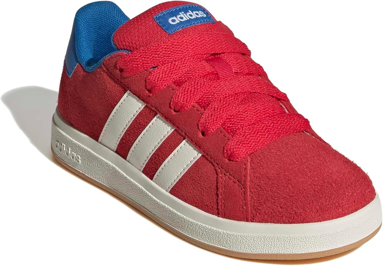 image:imageadidas UnisexKids Grand Court 00sPure RubyWhiteBright Royal