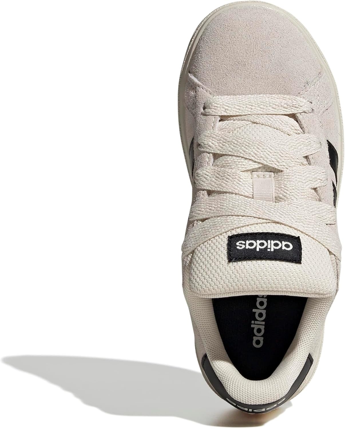 image:imageadidas UnisexKids Grand Court 00sWonder WhiteBlackWhite