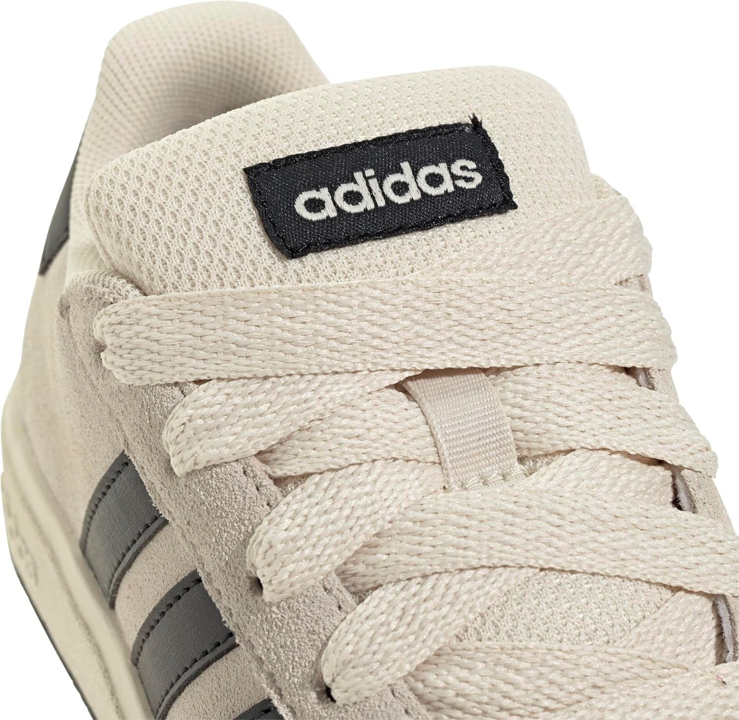 image:imageadidas UnisexKids Grand Court 00sWonder WhiteBlackWhite