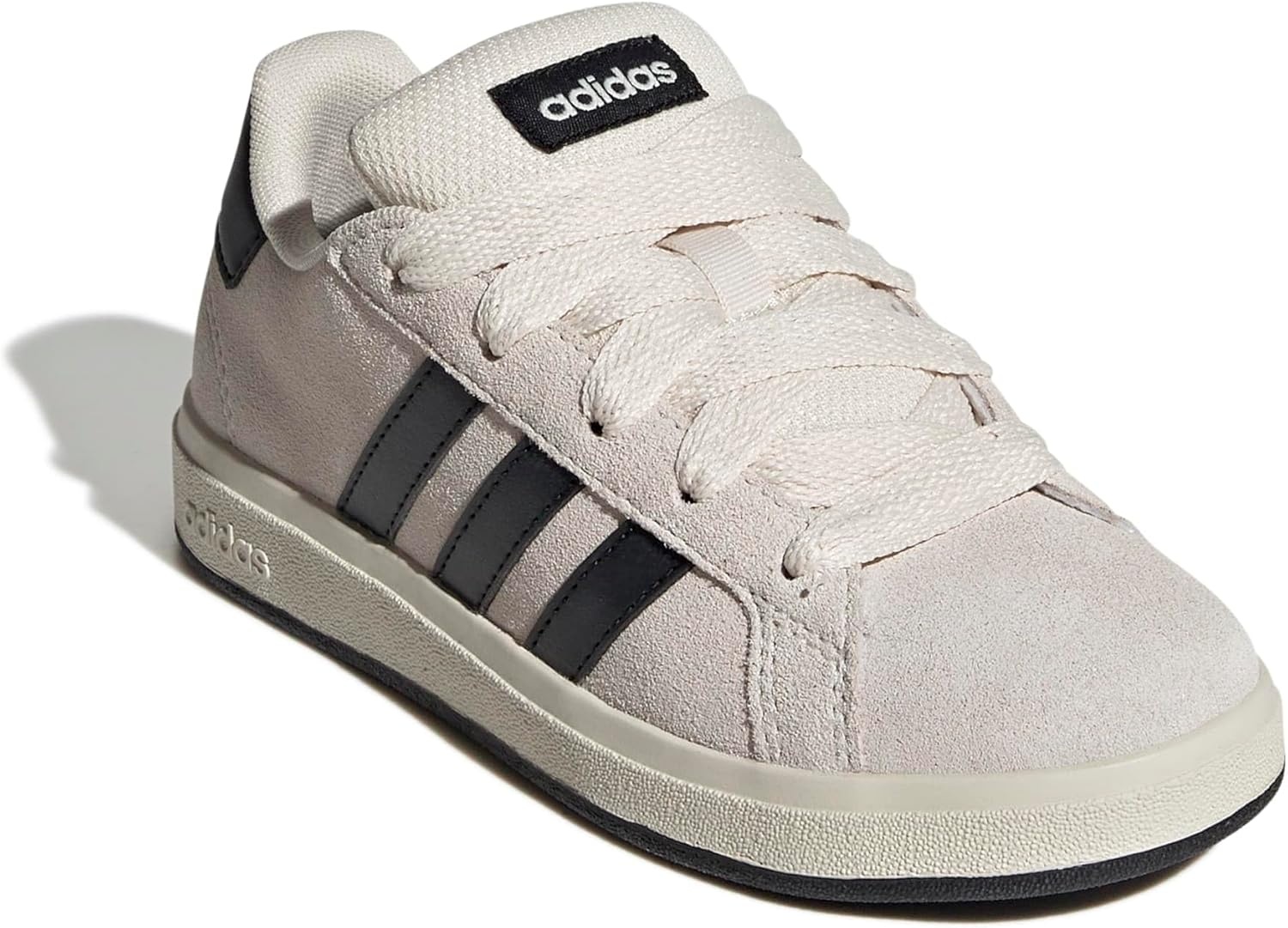 image:imageadidas UnisexKids Grand Court 00sWonder WhiteBlackWhite