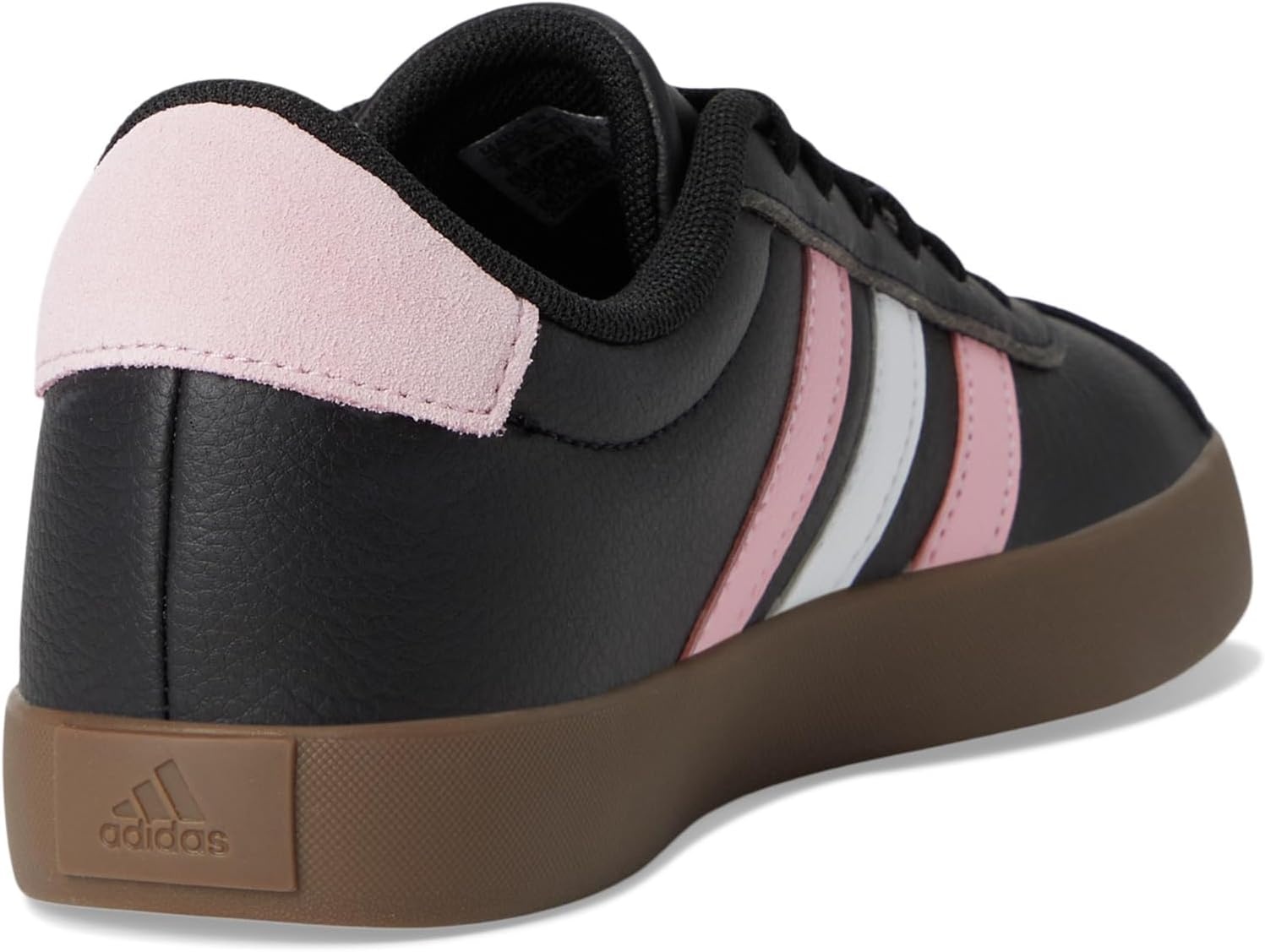 image:imageadidas UnisexKids VL Court 30BlackTrue PinkWhite