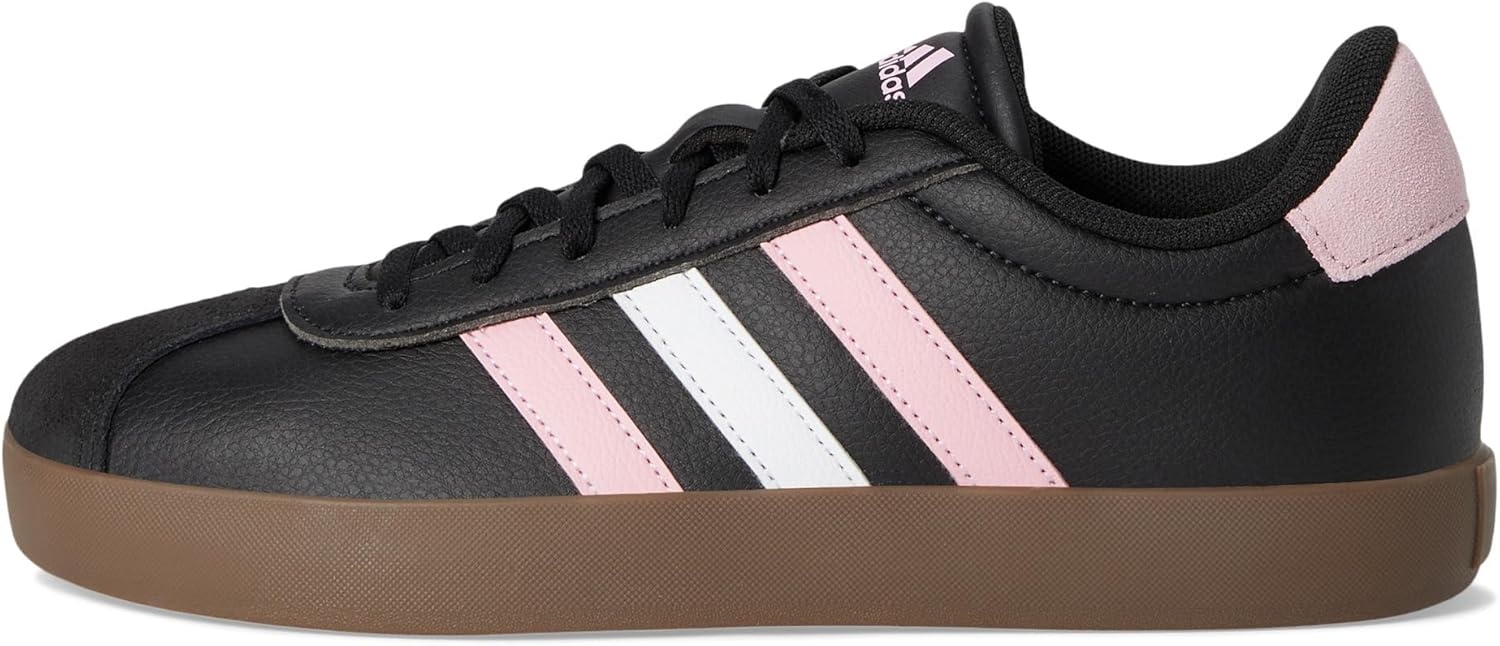 image:imageadidas UnisexKids VL Court 30BlackTrue PinkWhite