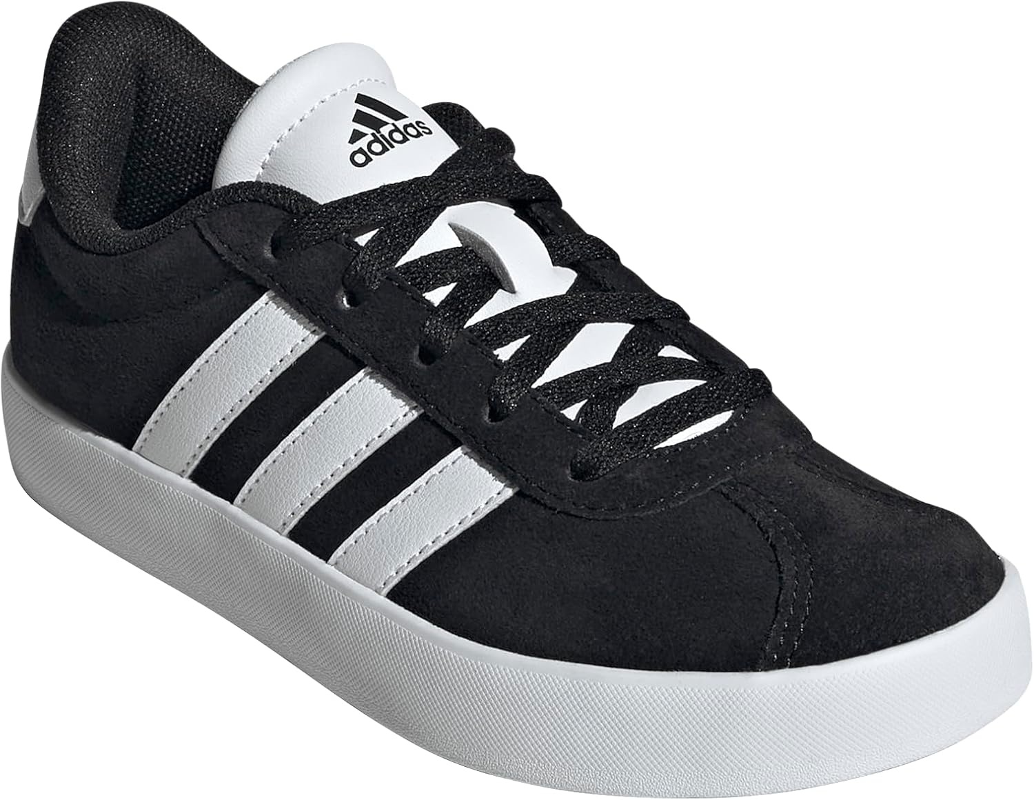 image:imageadidas UnisexKids VL Court 30BlackWhiteBlack