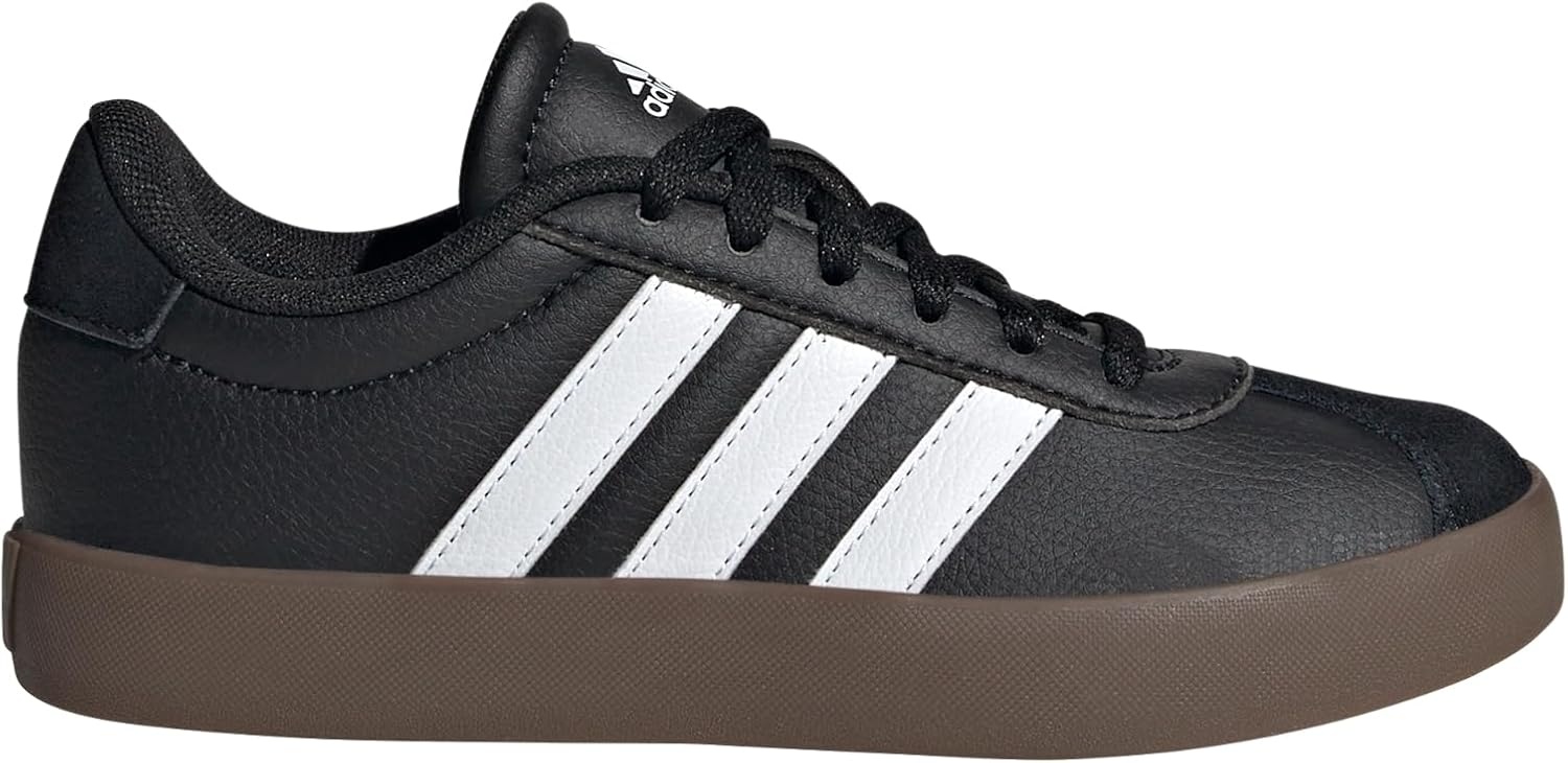 image:imageadidas UnisexKids VL Court 30BlackWhiteGum