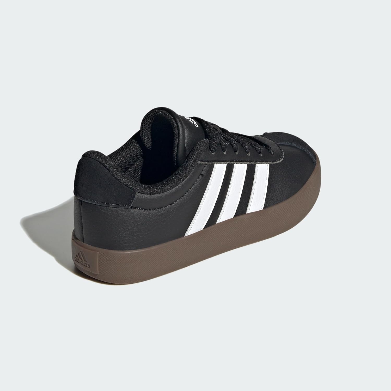 image:imageadidas UnisexKids VL Court 30BlackWhiteGum