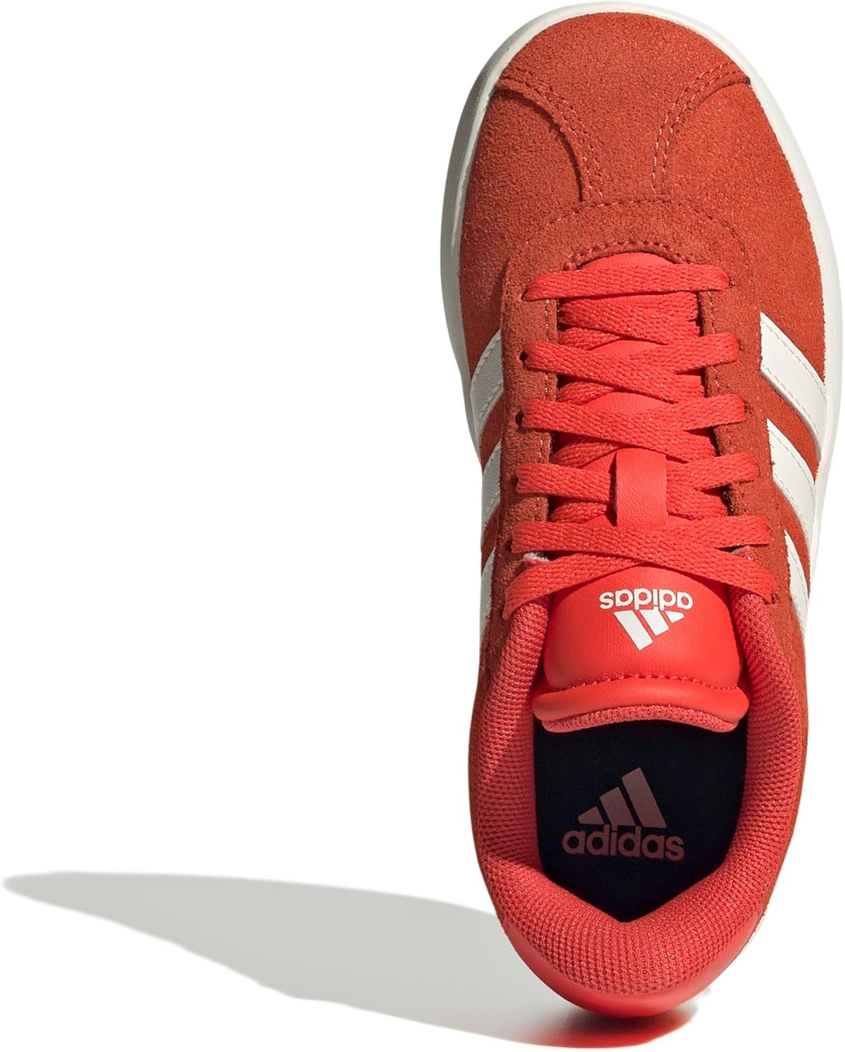 image:imageadidas UnisexKids VL Court 30Bright RedWhiteOff White