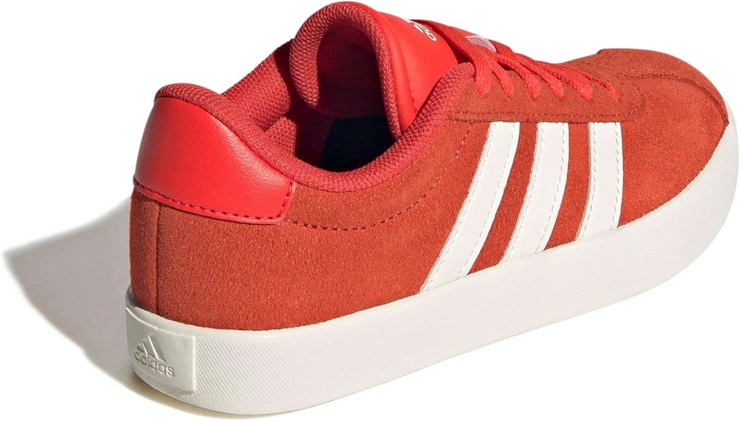 image:imageadidas UnisexKids VL Court 30Bright RedWhiteOff White