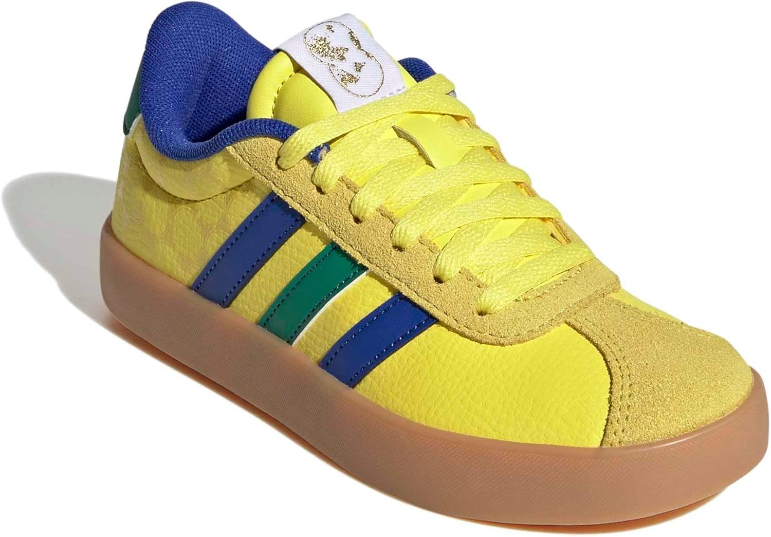 image:imageadidas UnisexKids VL Court 30Bright YellowBold BlueGreen