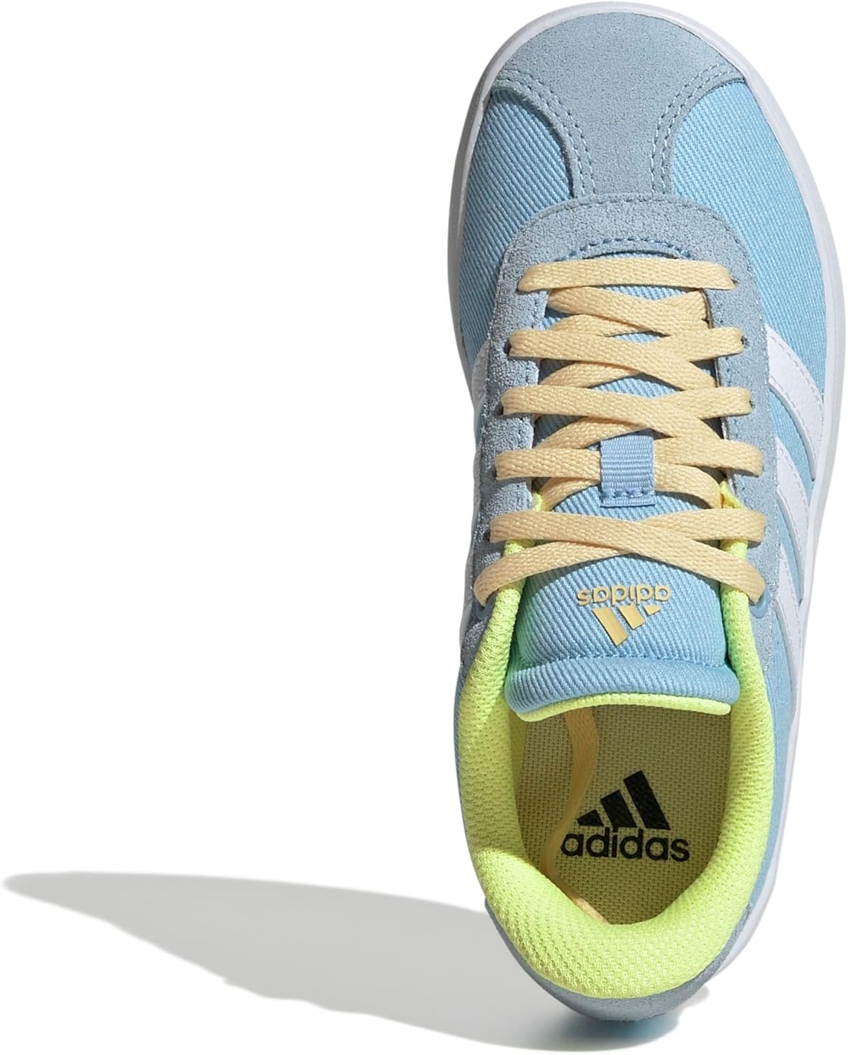 image:imageadidas UnisexKids VL Court 30Clear SkyWhiteYellow