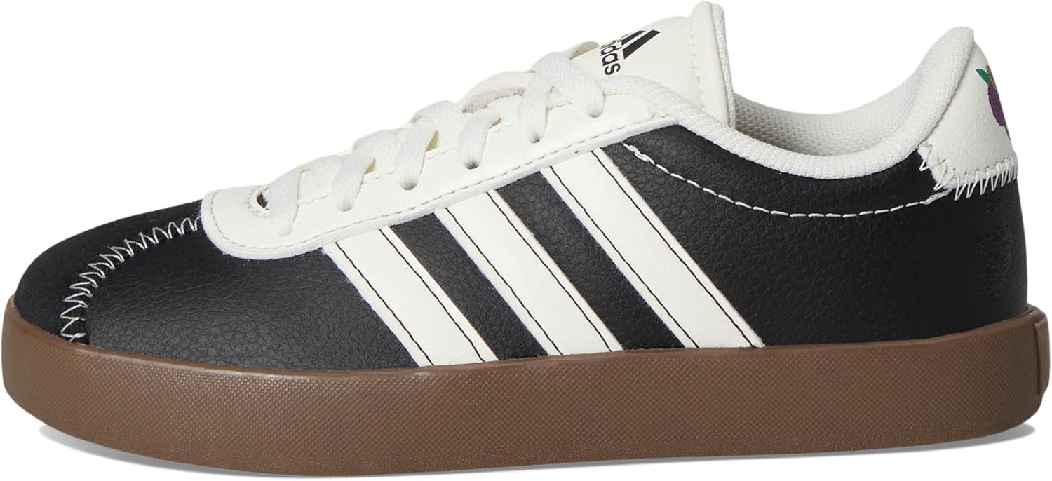 image:imageadidas UnisexKids VL Court 30Core BlackOff WhiteCore Black