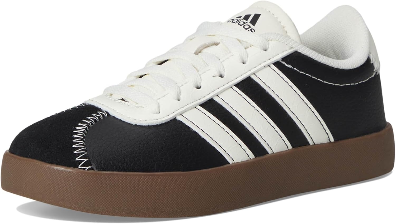 image:imageadidas UnisexKids VL Court 30Core BlackOff WhiteCore Black