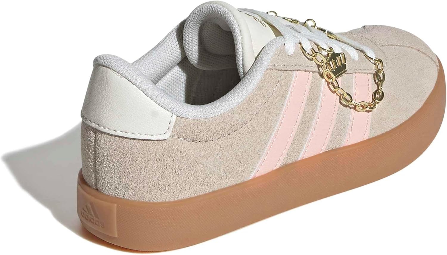 image:imageadidas UnisexKids VL Court 30Crystal LinenBlush PinkOff White