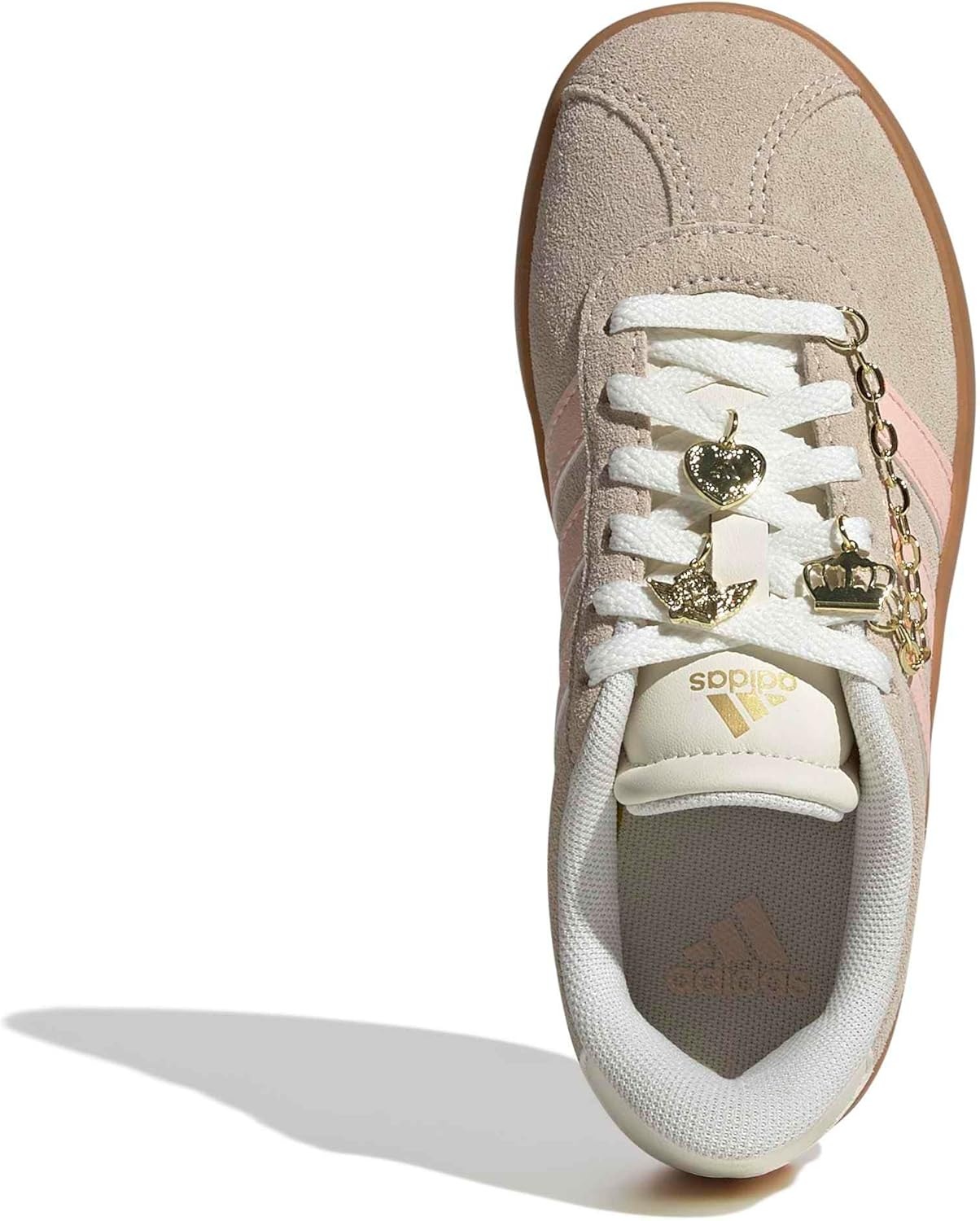 image:imageadidas UnisexKids VL Court 30Crystal LinenBlush PinkOff White