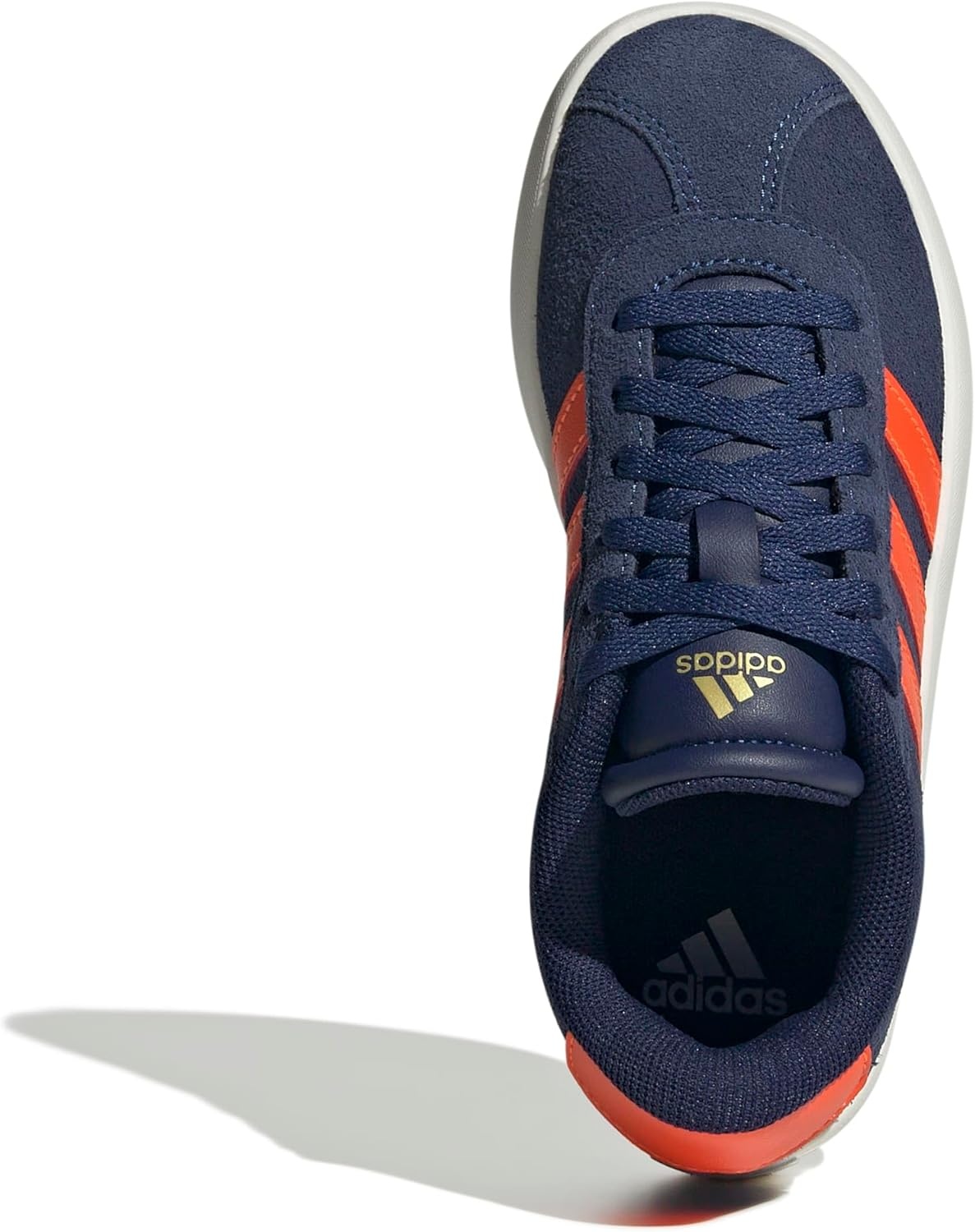 image:imageadidas UnisexKids VL Court 30Dark BlueImpact OrangeGold Metallic