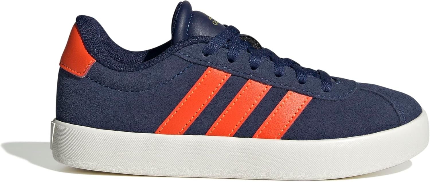 image:imageadidas UnisexKids VL Court 30Dark BlueImpact OrangeGold Metallic