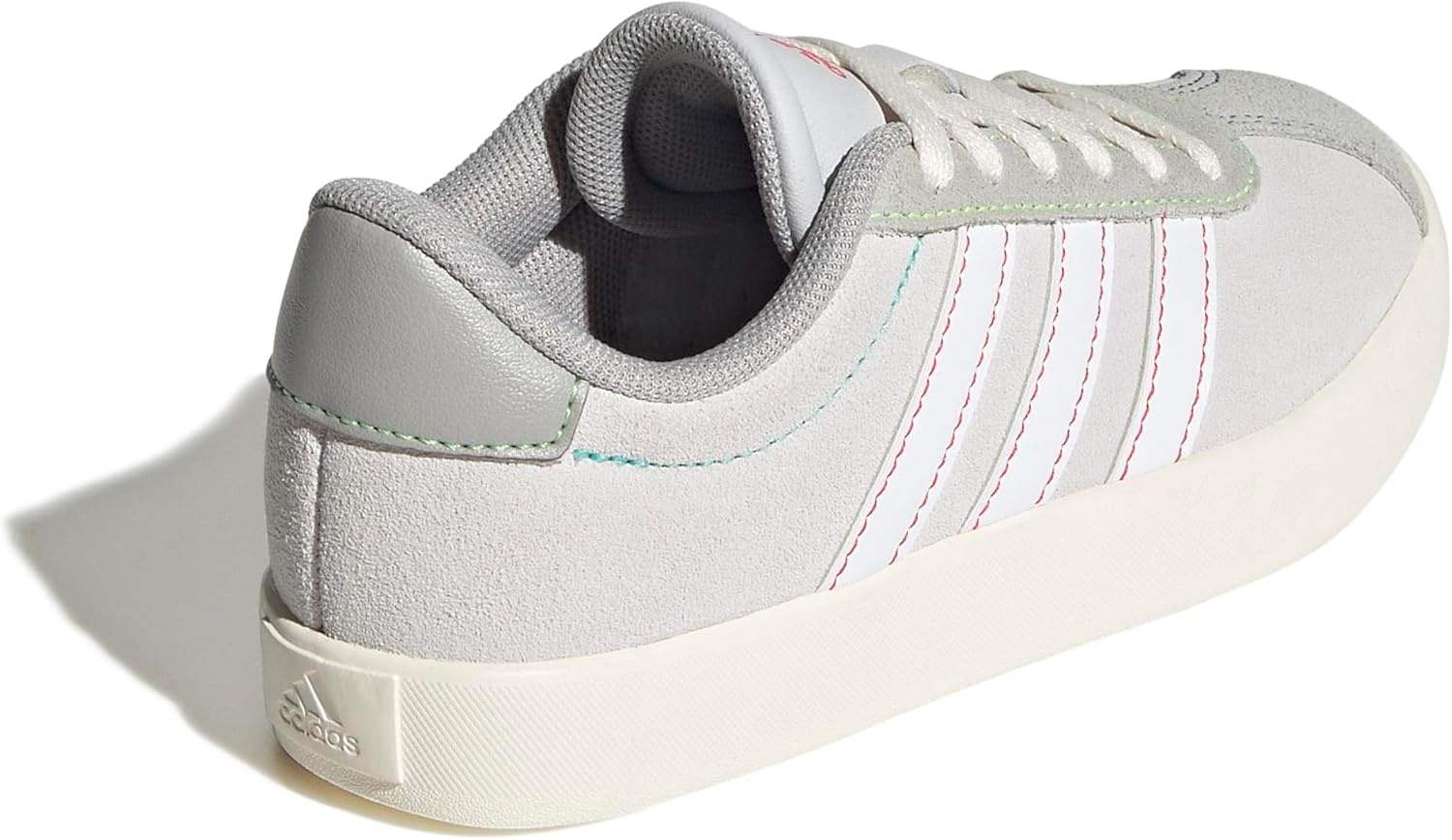 image:imageadidas UnisexKids VL Court 30Dash GreyWhiteLime Burst