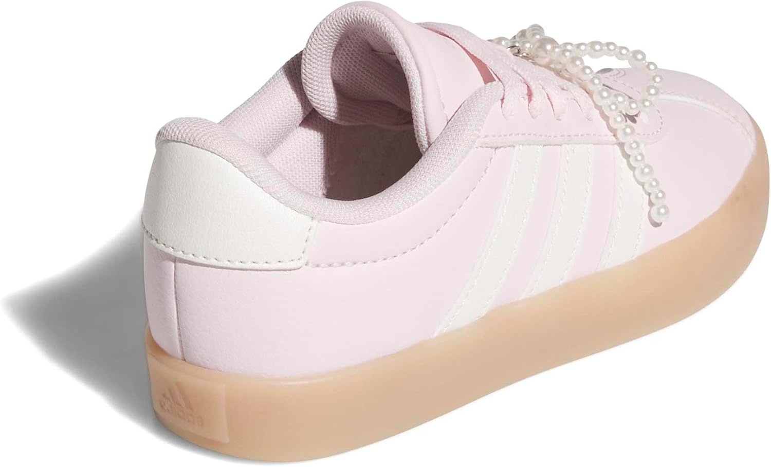 image:imageadidas UnisexKids VL Court 30Distilled PinkZero MetallicClear Pink