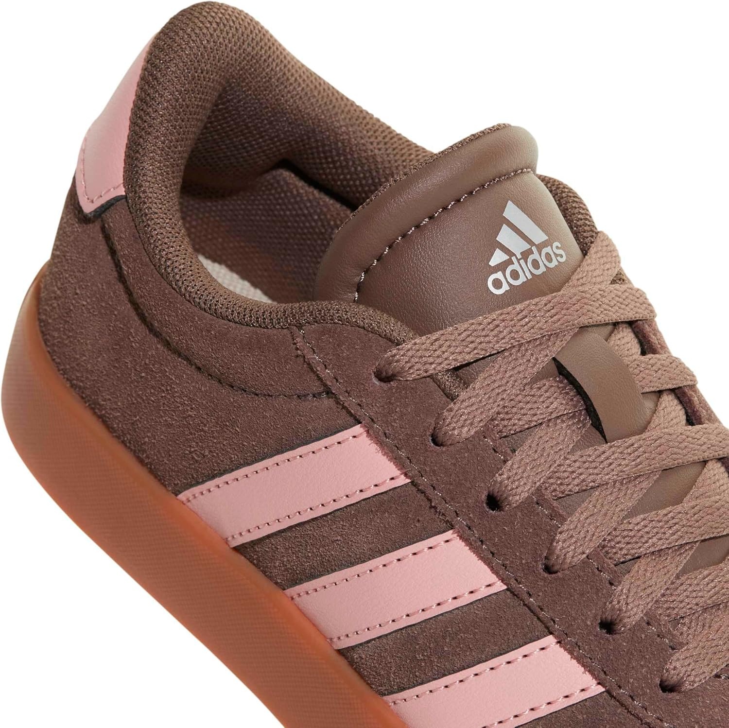 image:imageadidas UnisexKids VL Court 30Earth StrataSemi Frozen TurboAmber Gum